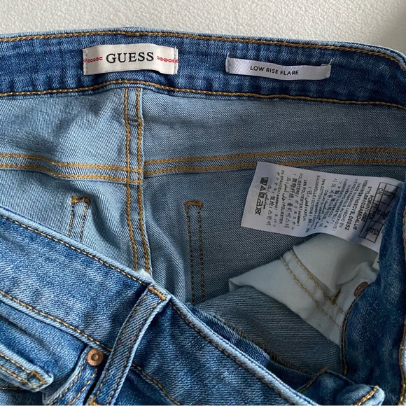 Guess Low Rise Flare Jeans - Picture 6 of 7